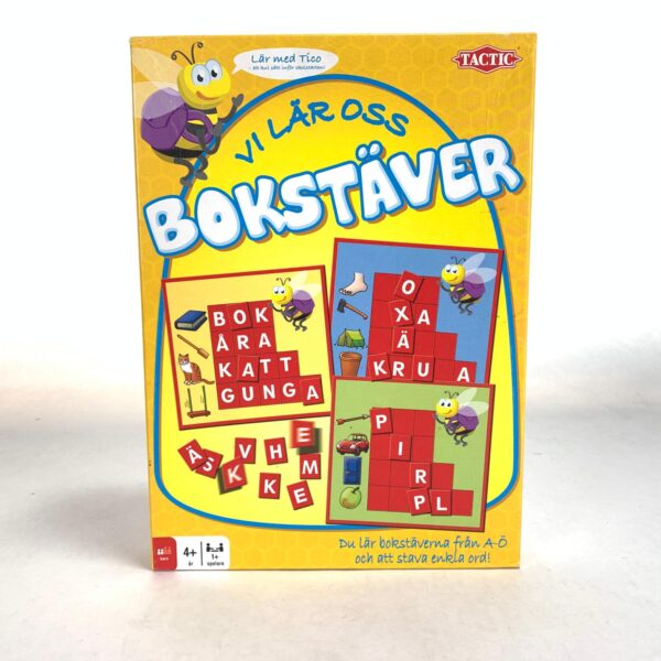 Vi lär oss bokstäver, Tactic, Spel, Barnspel
