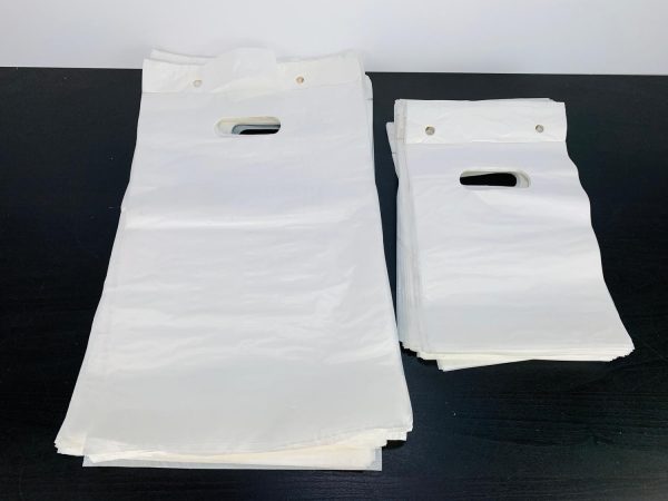 Plastpåsar, Vita, Plast, Påsar
