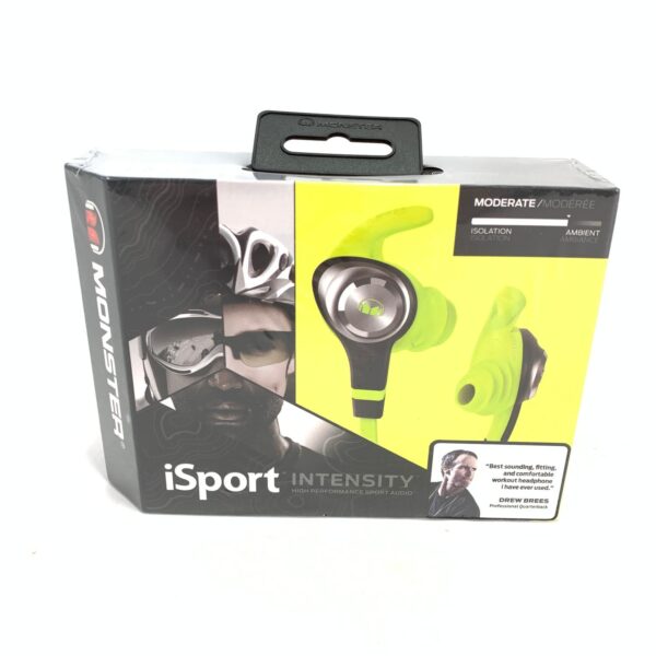Monster - Isport Intensity Earbud Headphones, Grön