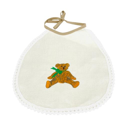 Haklapp, Beige, Nalle