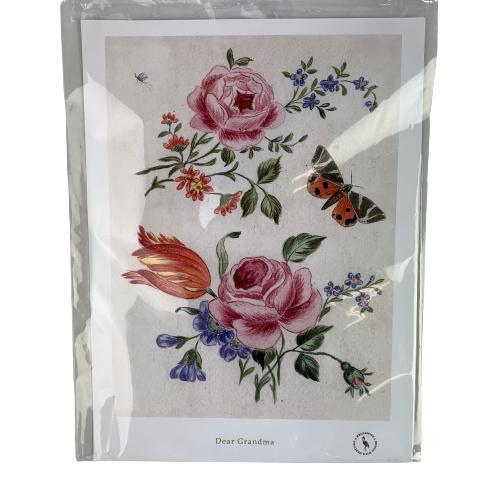Poster, Dear Grandma, Plansch, Blommor