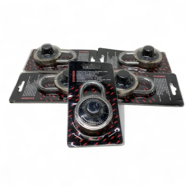 Kombinationshänglås 5st Hänglås Lås Kombinationslås Padlock with combination