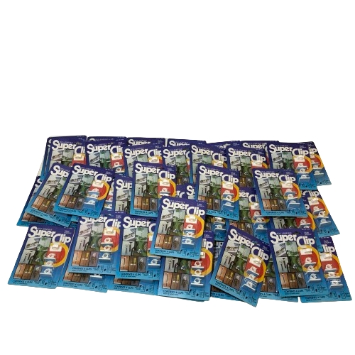 Super Clip Multi Purpose Clips Hållare Vägghållare 45 Förpackningar