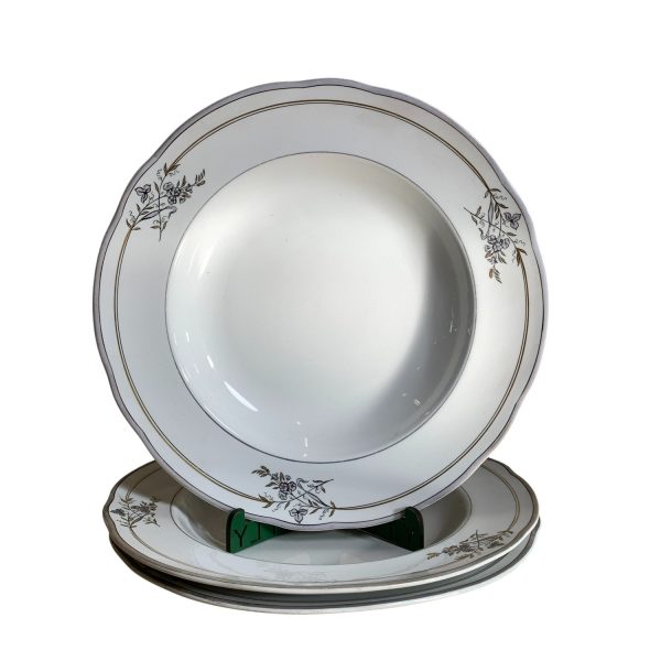 Rörstrand Djup Tallrik 3st 24cm Antika