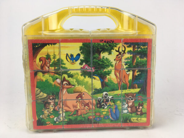 Disney Pussel Med Stora Klossar Olika Motiv 3+ Skick: Ok