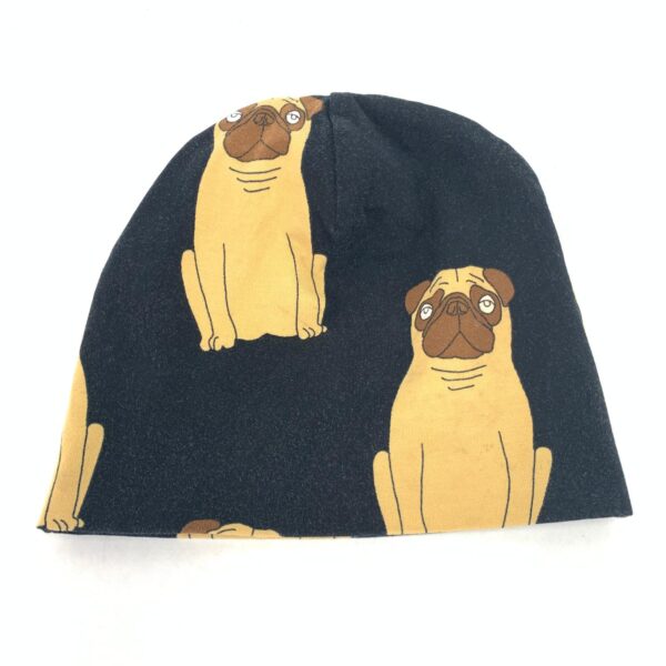 Mini Rodini Mössa stl 48/50 Svart Hund