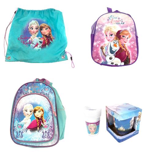 Disney Frozen Ryggsäck Påse Mugg Elsa Anna
