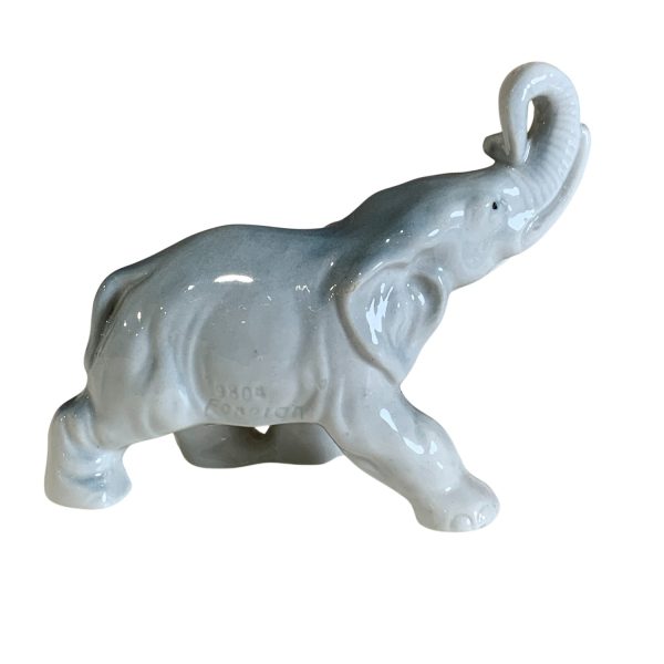 Elefant 9804 Foreign Stämplad Design Vintage Retro Keramik/Porslin Elephant