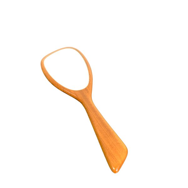 Handspegel Trä Brun Spegel 30cm