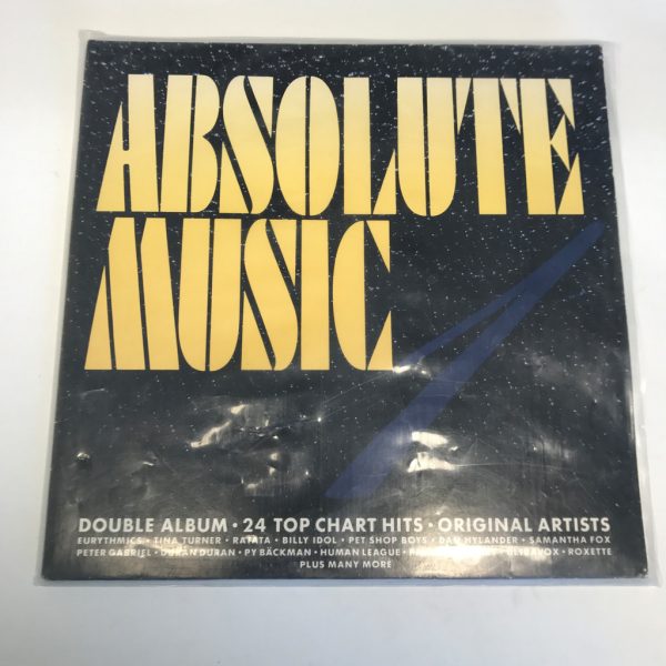 ABSOLUTE MUSIC 1. Den första på LP-skiva år 1986