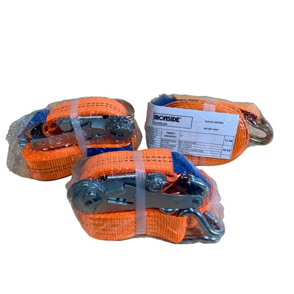 Ironside spännband med spärr 3st Orange