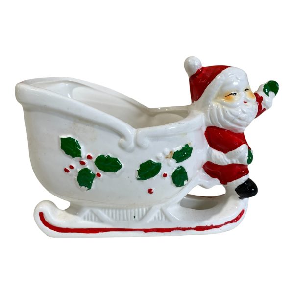 Tomte Kruka 12cm Julkruka Jul Jultomte Santa Pot Christmas