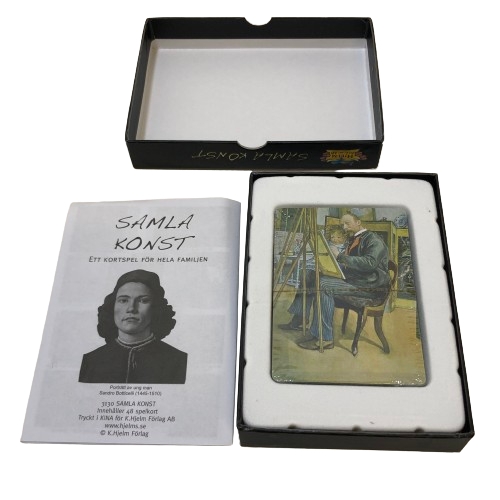 Kortspel Samla Konst Familjespel Kort Spel Sällskapsspel