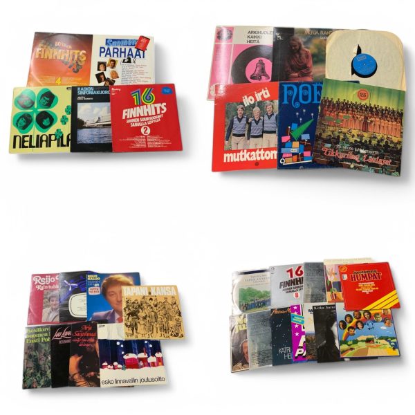 LP-skivor 31st Finsk Musik Finnhits Nelapila Merja Rantamäki Tapani Kansa Vinyl