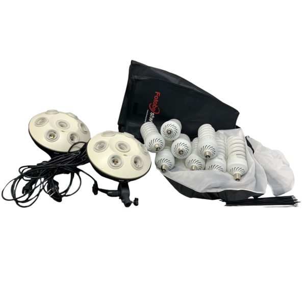 2st Fotobestway Studioljus Dagsljus Lampa E27 5400K Octabox