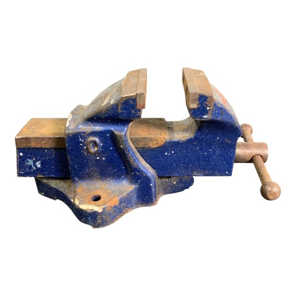 Skruvstycke Skruvstäd Skruv Städ Stycke Vintage Retro