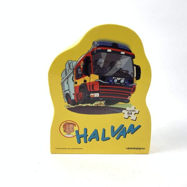 Pussel, Halvan, Brandbil
