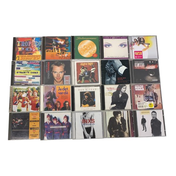 CD Skivor Musik 20st Blandat INXS The Ark Jerry Williams Staffan Hellstrand