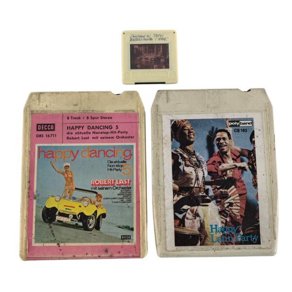 8-Track Stereo Kassettband Happy Latin Party Happy Dancing
