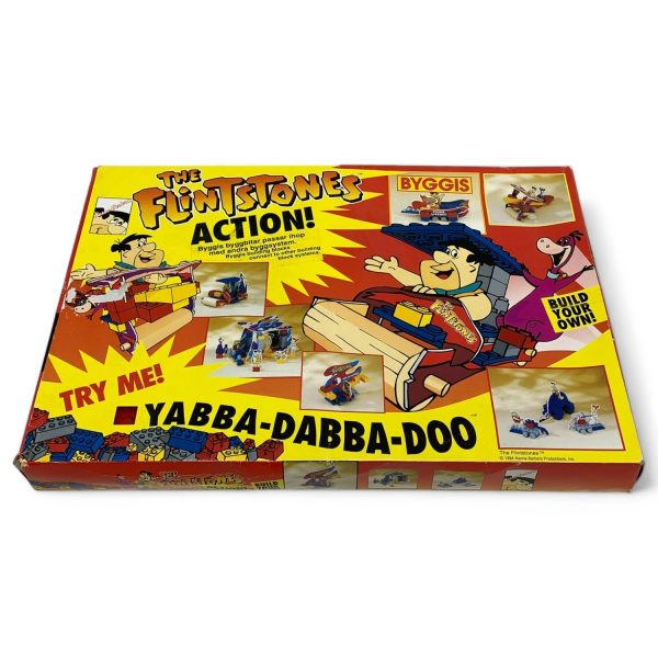 The Flintstones Action! Byggis Retro Vintage Toy Yabba-dabba-doo