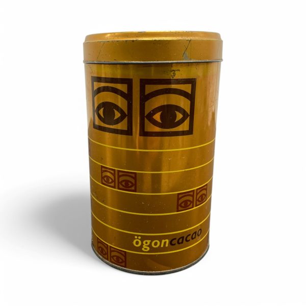 Mazetti Ögonkako Burk Retro Kako Ögon Plåtburk 17cm Vintage