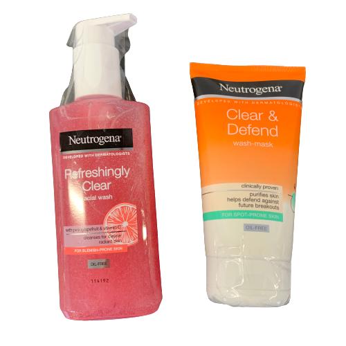 Neutrogena 2st Ansiktsmask Ansiktstvätt Wash Mask Facial Wash