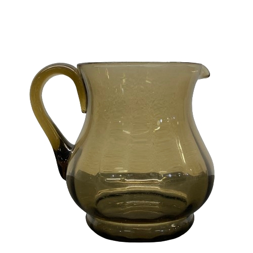 Soda Glas Tillbringare Glas Brun Kanna Glaskanna