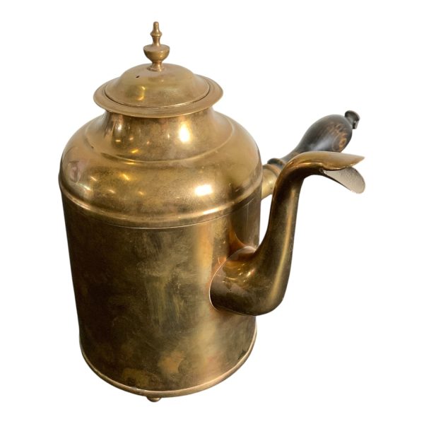 Westerås Metallfabrik Mässing Kaffekanna Kanna Stämplad 1/2 K Vintage