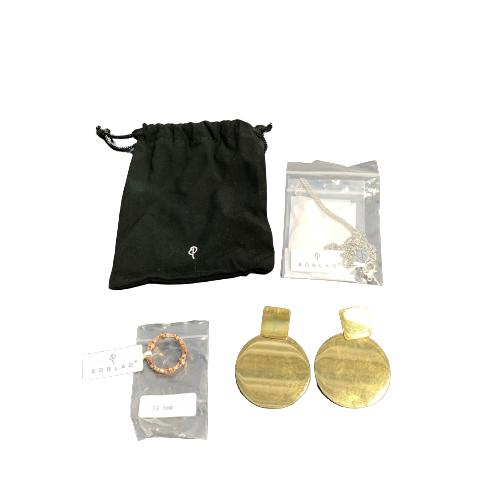 Edblad Halsband Örhängen Ring 17,5mm 3-delar