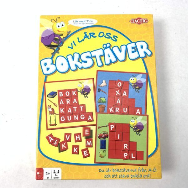 Spel, Vi lär oss bokstäver