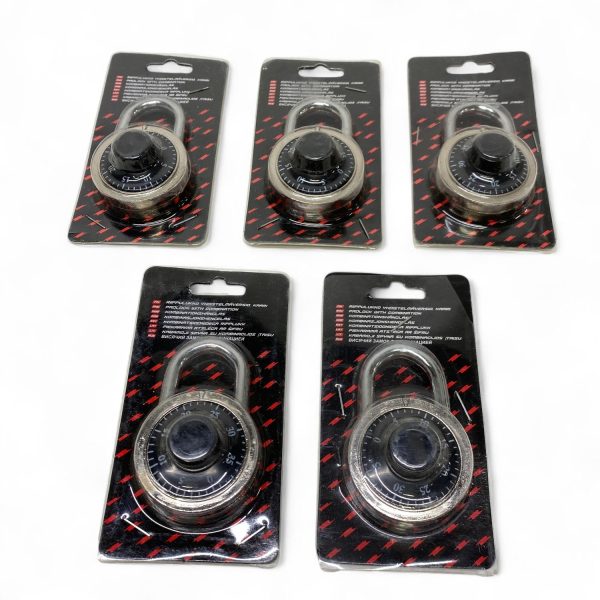 Kombinationshänglås 5st Hänglås Lås Kombinationslås Padlock with combination