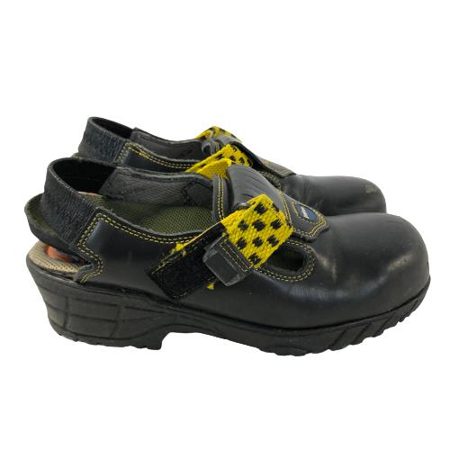 Arbesko Skyddssko stl 38 Svart Stålhätta Skor Skydd