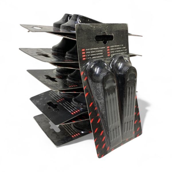 Dörrstopp Dörrstoppare 20st Svart Door Stopers Parti