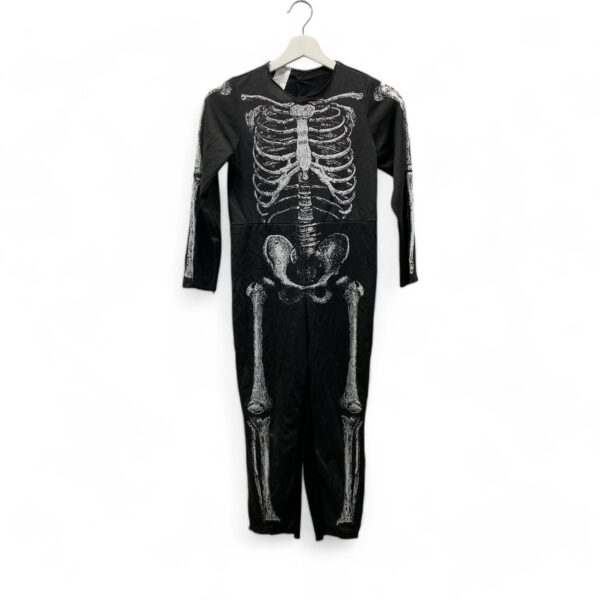 Halloweendräkt stl M Junior Skelett Maskerad Halloween Dräkt Utklädnad Barn