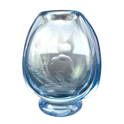 Glasvas Glas Vas Design Fågel
