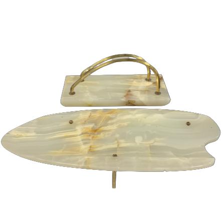 Servetthållare och Uppläggningsfat Vintage Design Retro