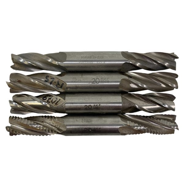 4st Fräsborr Pinnfräs Skrubbfräs Fräs Dubbelsidig Bofors SKF frässtål
