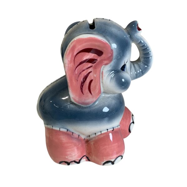 Elefant Sparbössa Design Vintage Retro Keramik/Porslin Elephant