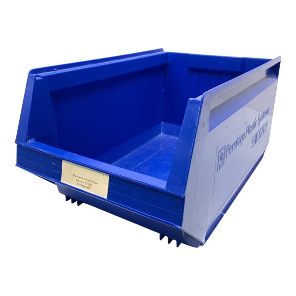 Perstorp 9072 Plastlåda Förvaringslåda Förvaringsback Blå Förvarings Back Låda