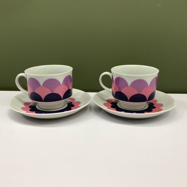 Bavaria Germany 2st Koppar & Fat Retro Rosa