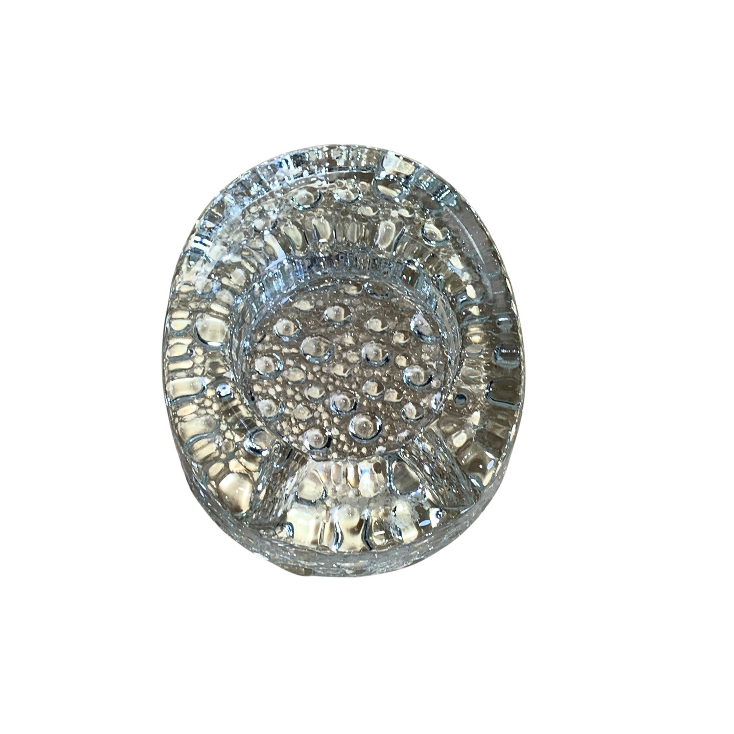 Askfat Glas 13,5cm Glasfat Vintage Fat