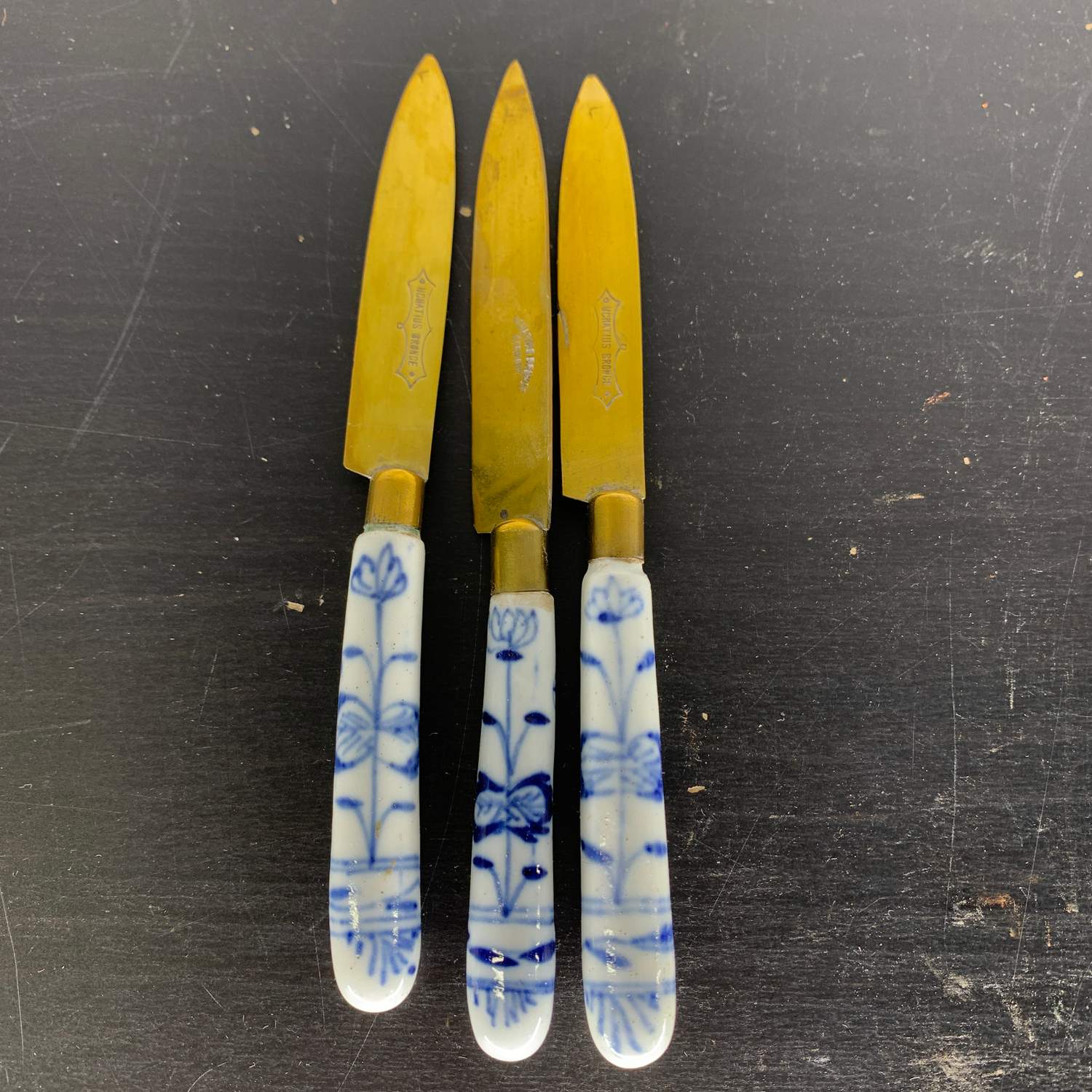 6st Fruktkniv Kniv Vintage Design Retro - Bild 5