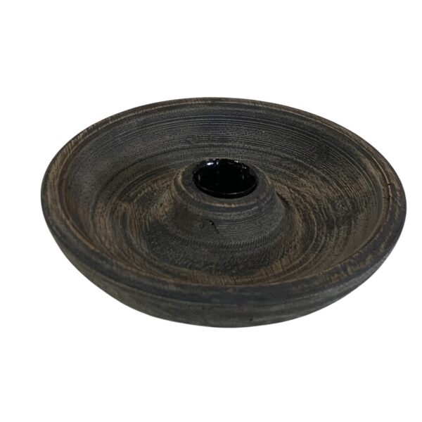 Different Design Ljusstake Trä Svart Rustik Handgjord Modern Inredning