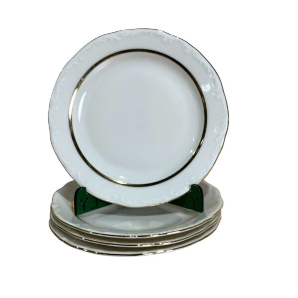 Victoria 4st Assitter 16cm Beige Vintage Tallrikar