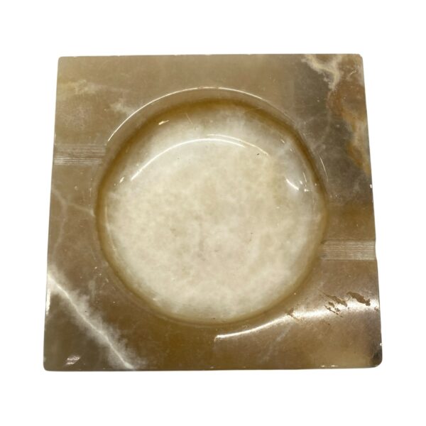 Askfat Sten beige 12cm Vintage Design Retro