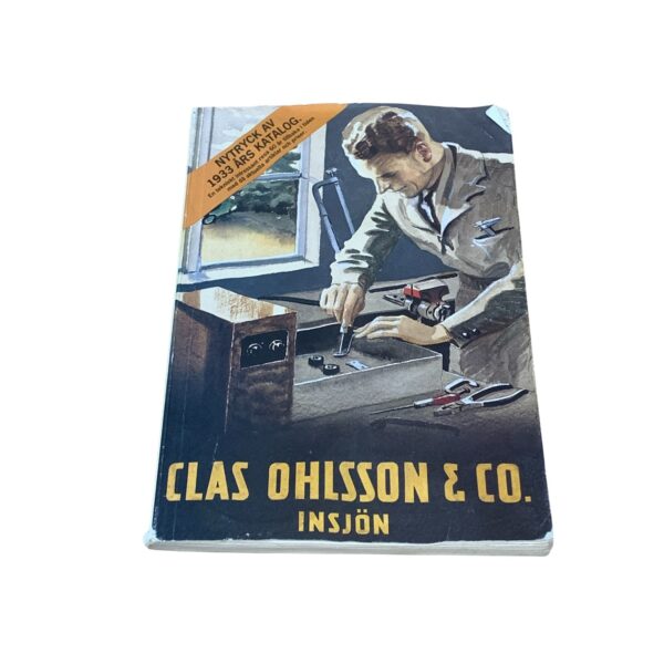 Clas Ohlson & Co:s postorderkatalog från 1933 vintage Antik Kartalog