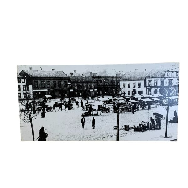 Jönköping Tavla Svart Vit 40cm