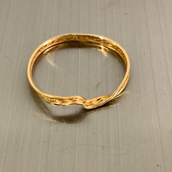 Guldring 18K Guld Ring 1,3g 21mm