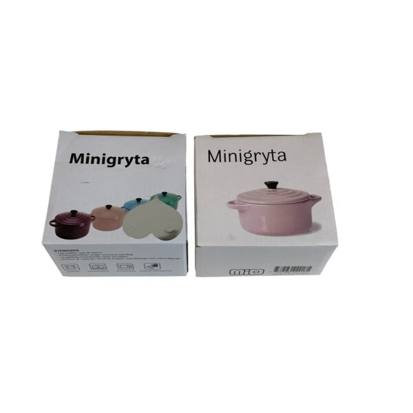 MIO Mini Gryta Rosa Lila 10cm