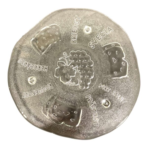 Ostfat Glas Fat Ostbricka Brieost Svecia Port Salut Prästost Roquefort Herrgårds